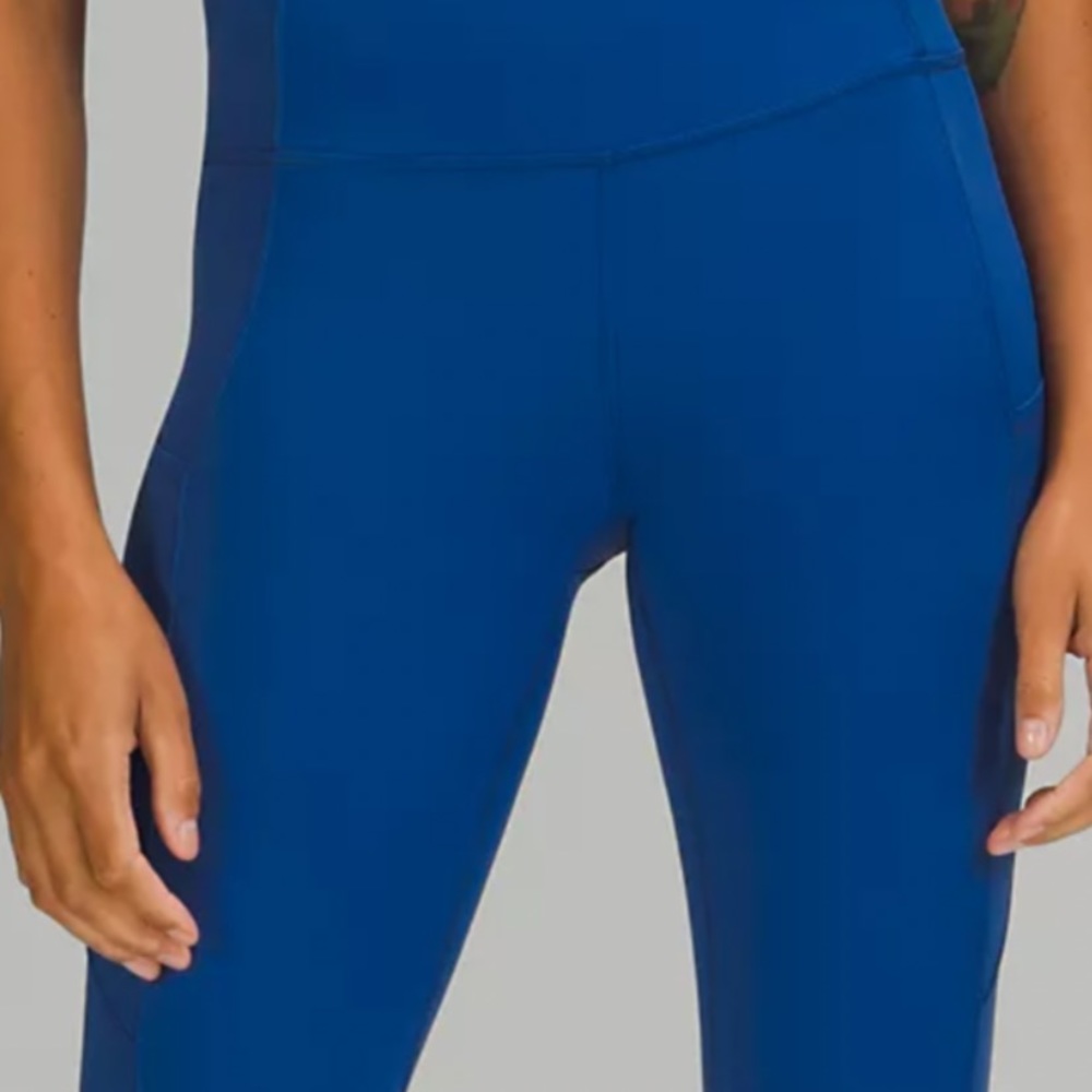 Lululemon fast and free hr crop 23”